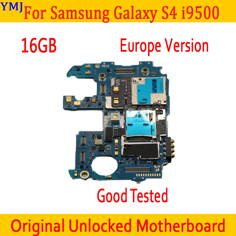 С системой Android для Samsung Galaxy S4 i9500 материнская плата оригинальная