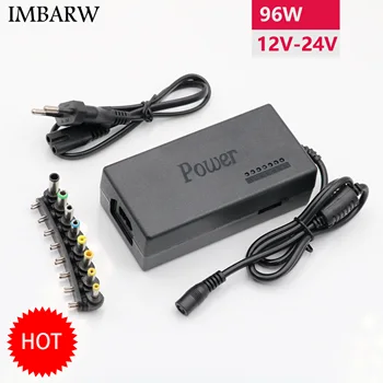 

DC 12V/15V/16V/18V/19V/20V/24V 4-5A 96W Laptop AC Universal Power Adapter Charger for ASUS DELL Lenovo Sony Toshiba Laptop