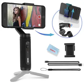 

Zhiyun Smooth Q2 ,3-Axis Handheld Gimbal Stabilizer for Smartphone iPhone,Samsung,Huawei,Gopro Hero 7/6/5 / 4
