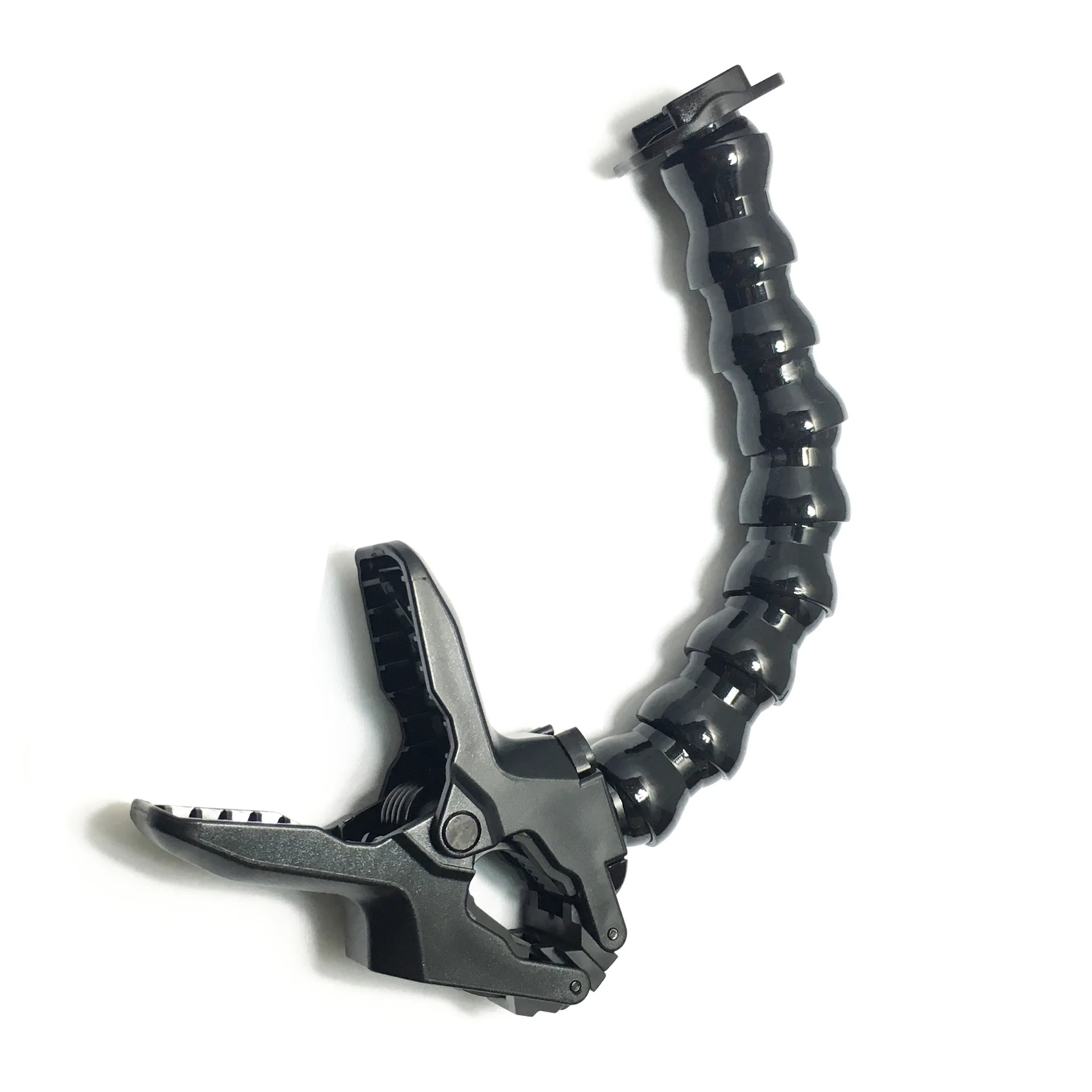

ZUOCHEN gopro7/6 accessories osmo action bracket 7-section bendable neck + shark clip