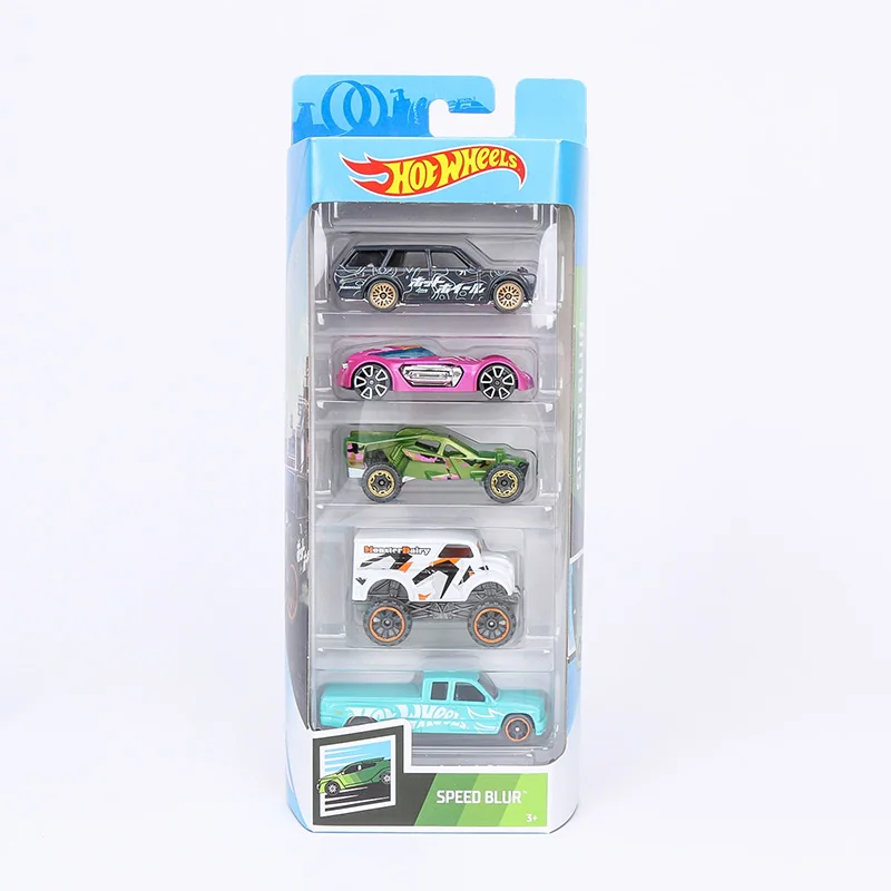 Оригинальные 5 упаковок Hotwheels автомобили Hot Wheels 1: 64 Форсаж литые под давлением автомобили из сплава спортивные автомобили Бэтмен скоростная Коллекционная модель