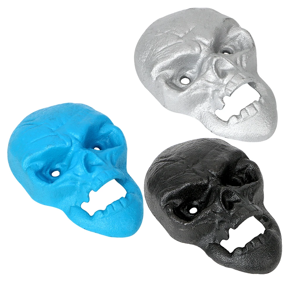 

NICEYARD Wall Mounted Gadgets Beer Opener Skull Shaped Barware Bar Tools Kitchen Accessories