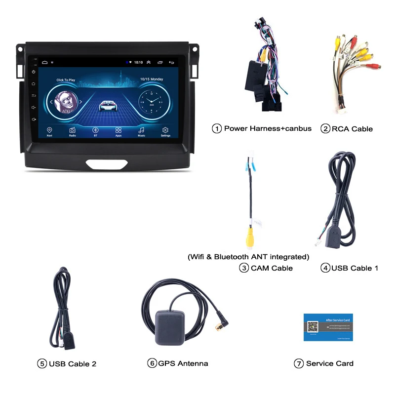 Автомобильный Радио DVD плеер gps навигация для Ford Ranger~ Android HD Displayer система аудио видео стерео в приборной головке