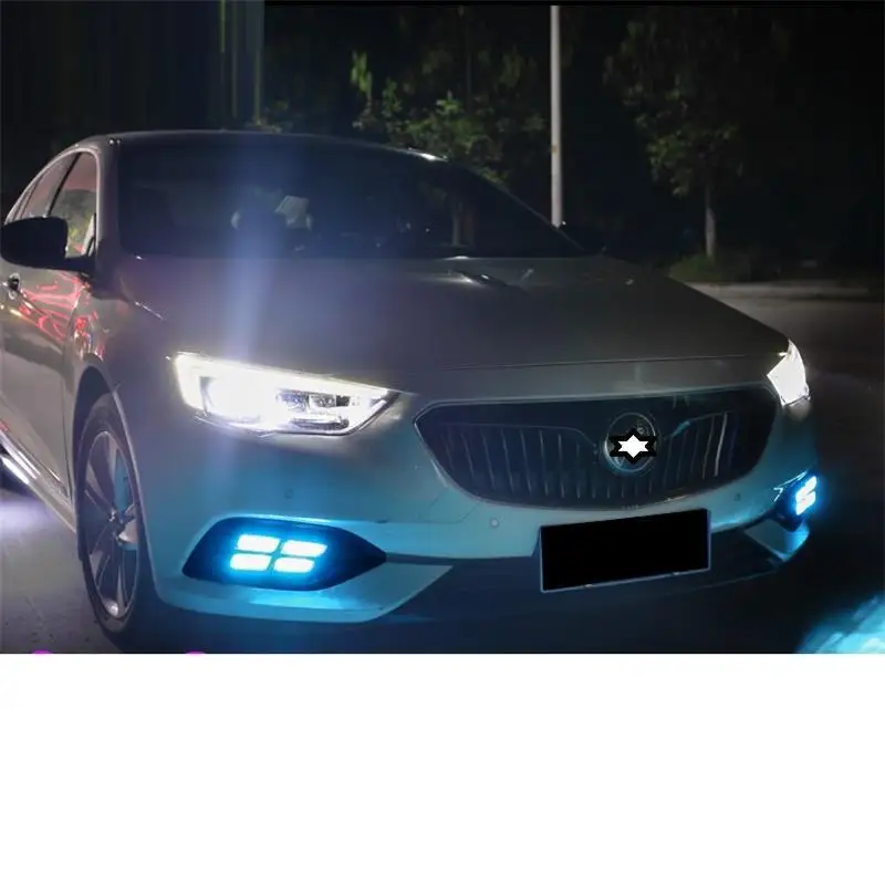 Ходовые автомобили наружные Neblineros Para авто Drl запчасти светодиодные фары передние