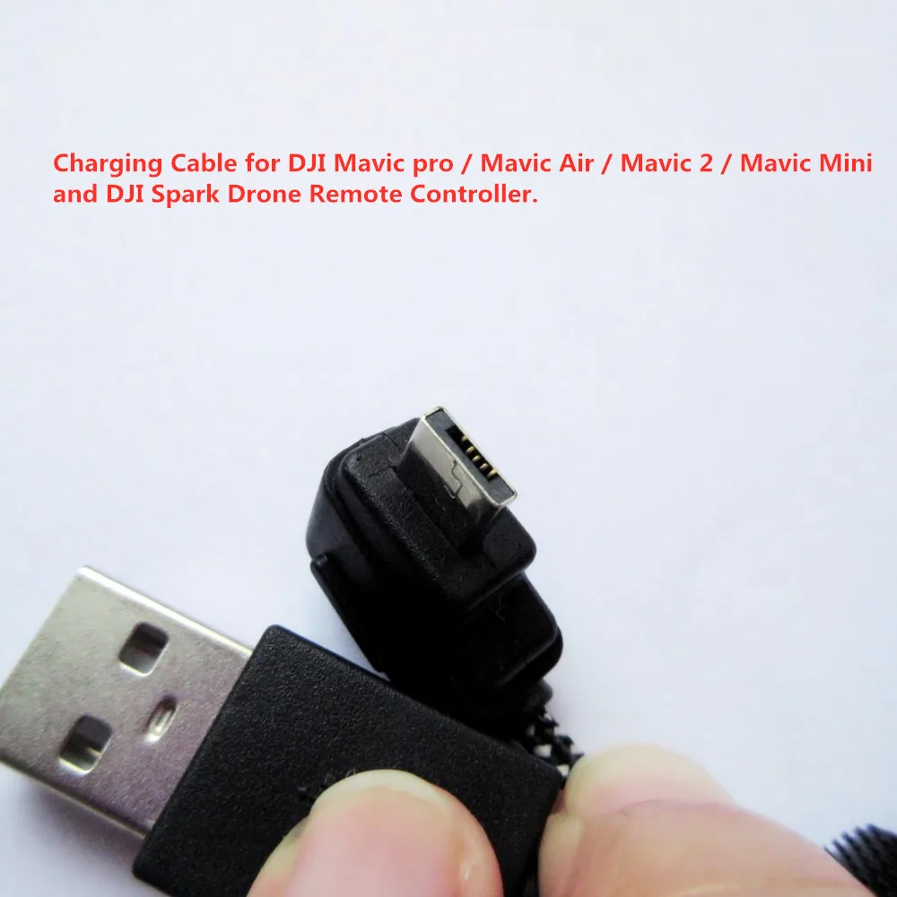 USB кабель для зарядки данных пульт дистанционного управления кабель для передачи данных для DJI Spark/DJI Mavic pro/Mavic Air/Mavic 2/Mavic Mini контроллер