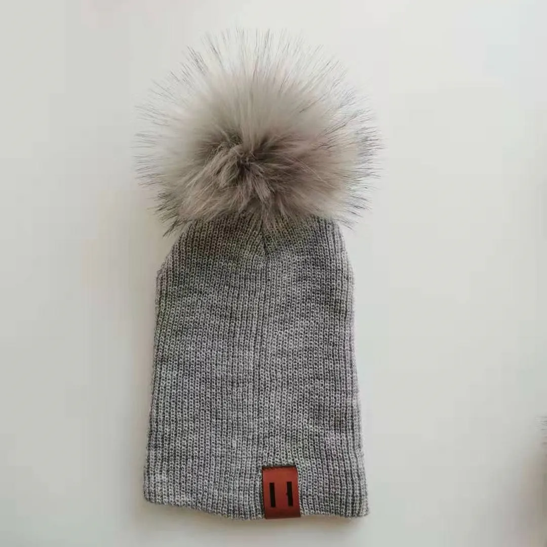 Детские зимние шапки gorros para bebe, детская шапка для малышей, шапки-бини для мальчиков и девочек, аксессуары с помпоном