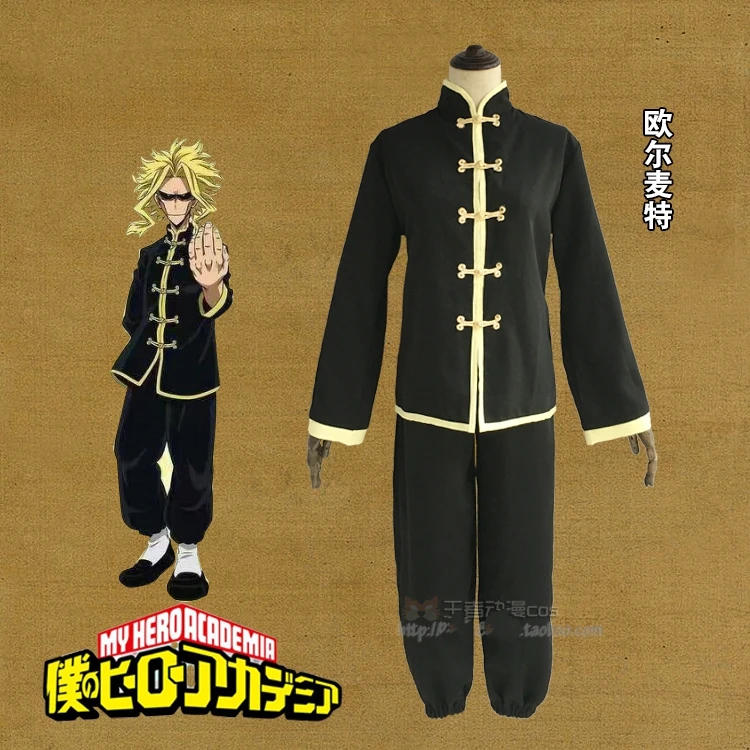 Аниме My Hero Academy Kaminari Denki Todoroki Shoto izku Midoriya OCHACO URARAKA Косплей китайский Чонсам и китайские Коты