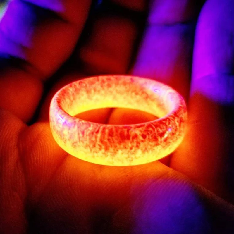 Colorful Glow In The Dark Ring - Image 2