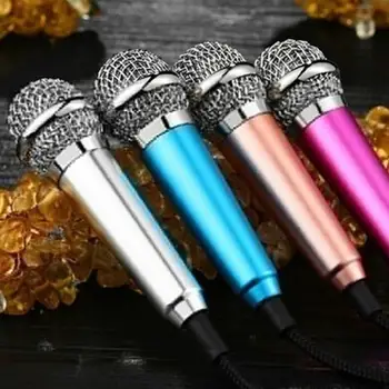 

Mini Mobile Phone Microphone Mobile Phone Recording Sing YY Small Microphone Small Microphone for Android Apple