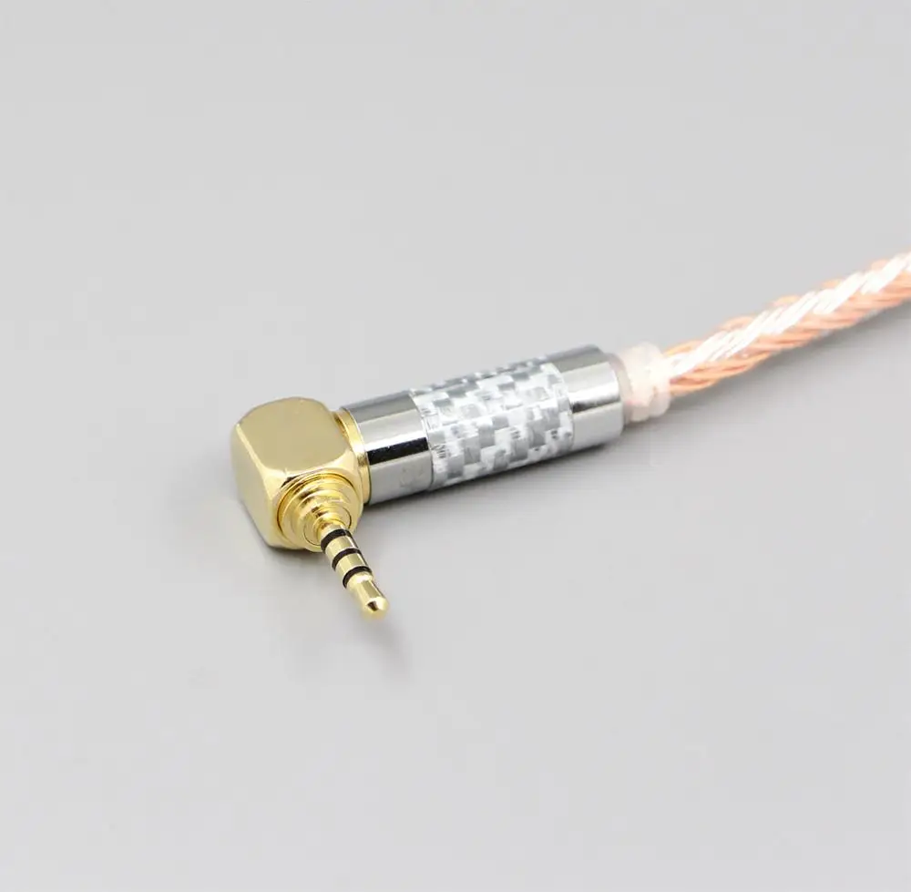 LN006473 2 5mm 3 5mm XLR Balanced 16 Core OCC Silver Mixed Headphone Cable For Sony IER M7 IER M9 IER Z1R