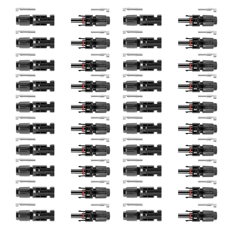 Горячая 20 пар MC4 мужской/женский солнечной панели кабельный разъем для лучшего водонепроницаемого эффекта