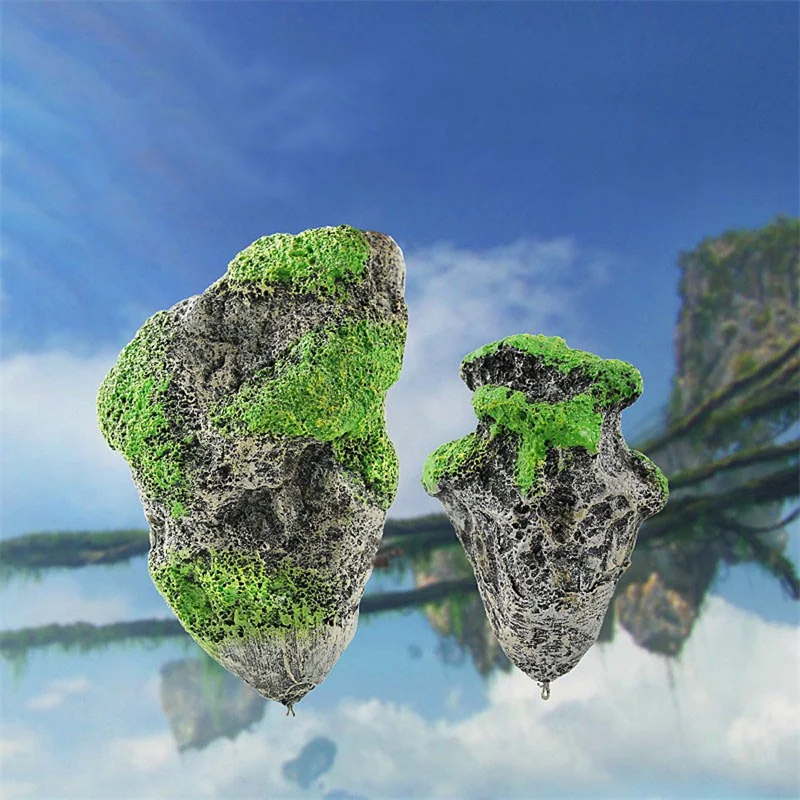 Аквариумная Ландшафтная декорация имитация пемзы искусственная пемза в водной растительности Ландшафтная каменная подвеска