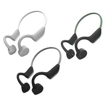 

J20 Bluetooth Wear Wireless Headphones Bone Conduction Earphone Outdoor Sport Headset with Microphone Handsfree Headsets
