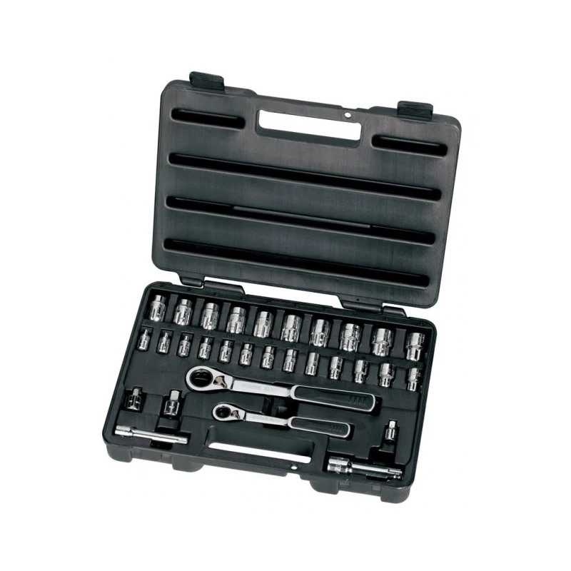 Sata 09132 30PCS Инструменты для ремонта автомобиля Проникающие рукава Набор торцевых ключей Набор для ремонта автомобилей
