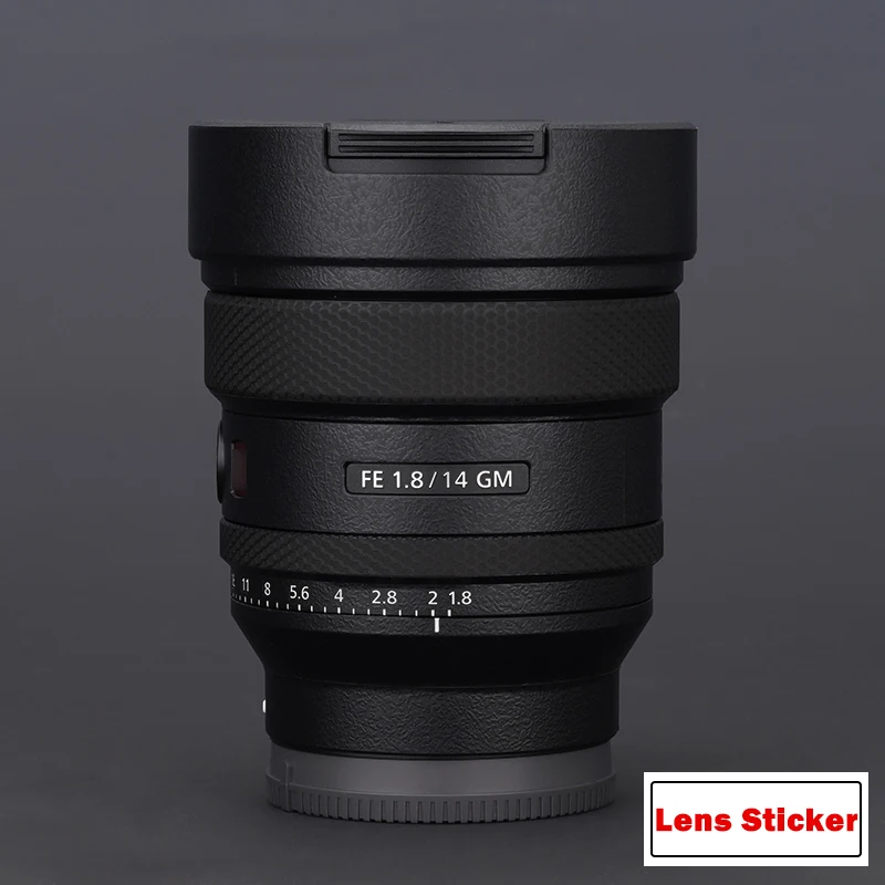 Decalque da Pele para Sony Premium fe 14mm F1.8 Lente gm Sel14f18gm Protetor Capa Filme Etiqueta Fe14 F1.8gm Fe14mmf1.8gm Len - Image 4