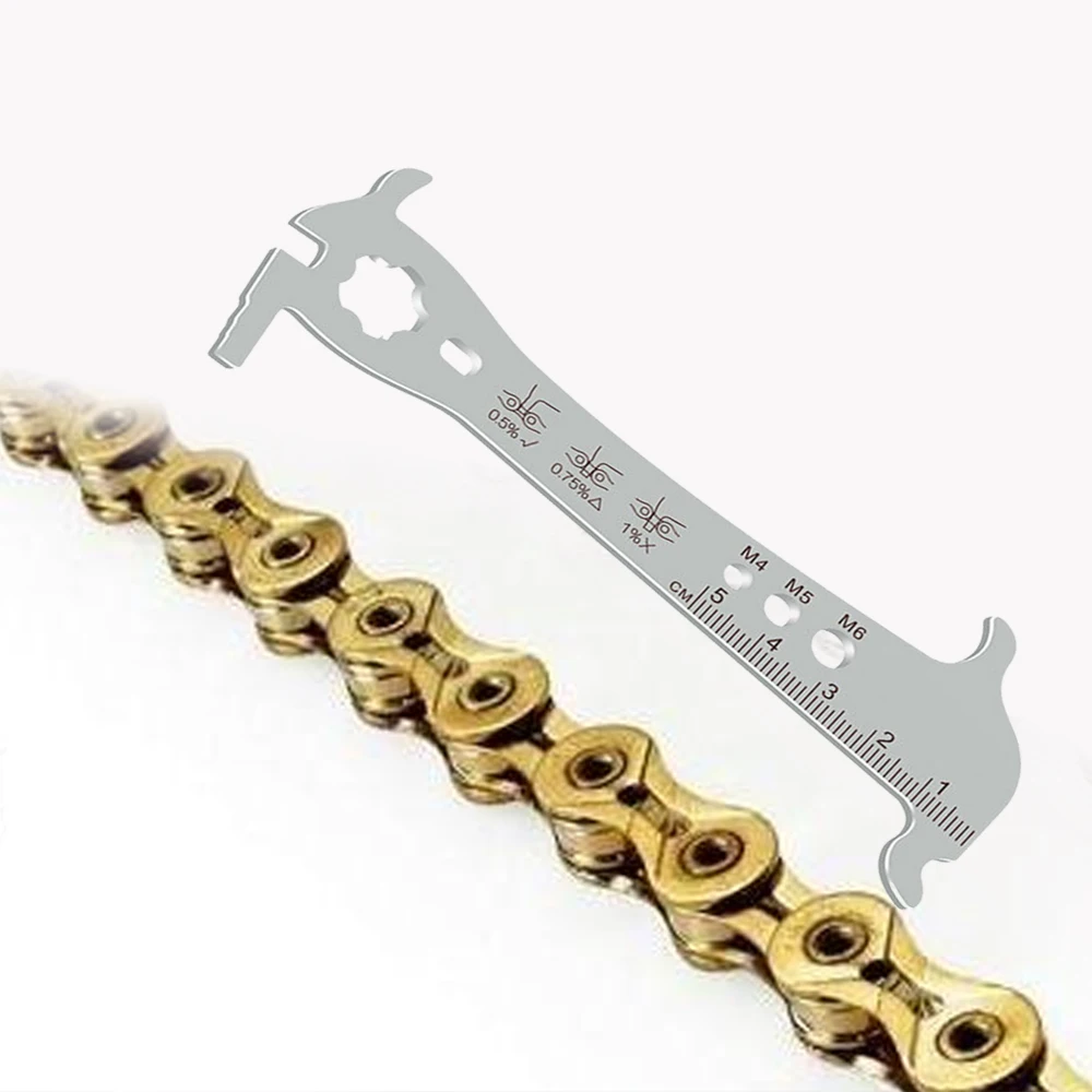 3 In 1 Bicycle Chain Checker MTB Road Bike Gauge Tool Wear Gauge