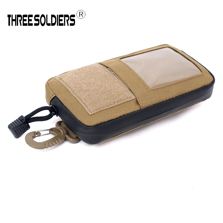 

Outdoor Tactical waterproof Phone Bag MOLLE Army Pouch Hook Loop Belt Pouch 1000D Nylon Mobile Additional Package