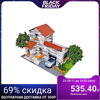 

Constructor of bricks "House with garage", 500 parts