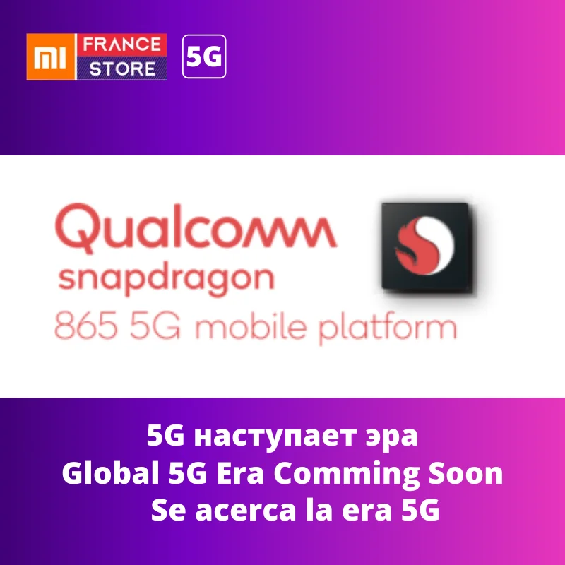 5G Era Comming Soon 5G область commining Soon Snapdragon 865 - Цвет: 5G Era Comming Soon