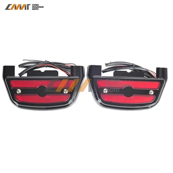 

LED Motorcycle Accessories Rear Passenger Footboard Lights Case for Harley Touring Trike Softail Models