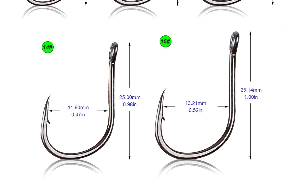 500pcs/box High Carbon stainless steel carp Fishing Hook Size#3-#12 Fishhooks Pack Carp Fishing Tackle