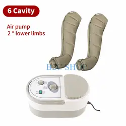 Воздушный компрессионный массажер для ног, массажер для тела, способствует циркуляции крови, облегчение боли, талии, ног, рук, расслабление