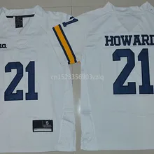 Новое поступление, высокое качество, футболка колледжа Дезмонда Говарда, ограниченная серия, Джерси#21, Говарда, Молодежная Футболка, S-XL
