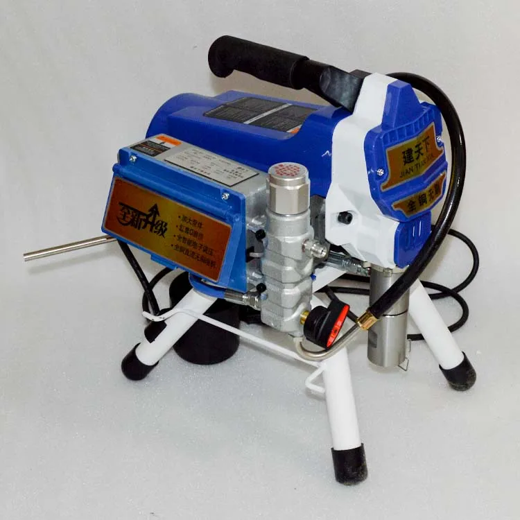 2500W Brushless Electronic Pressure Adjustable Airless Spraying Machine Latex Pa