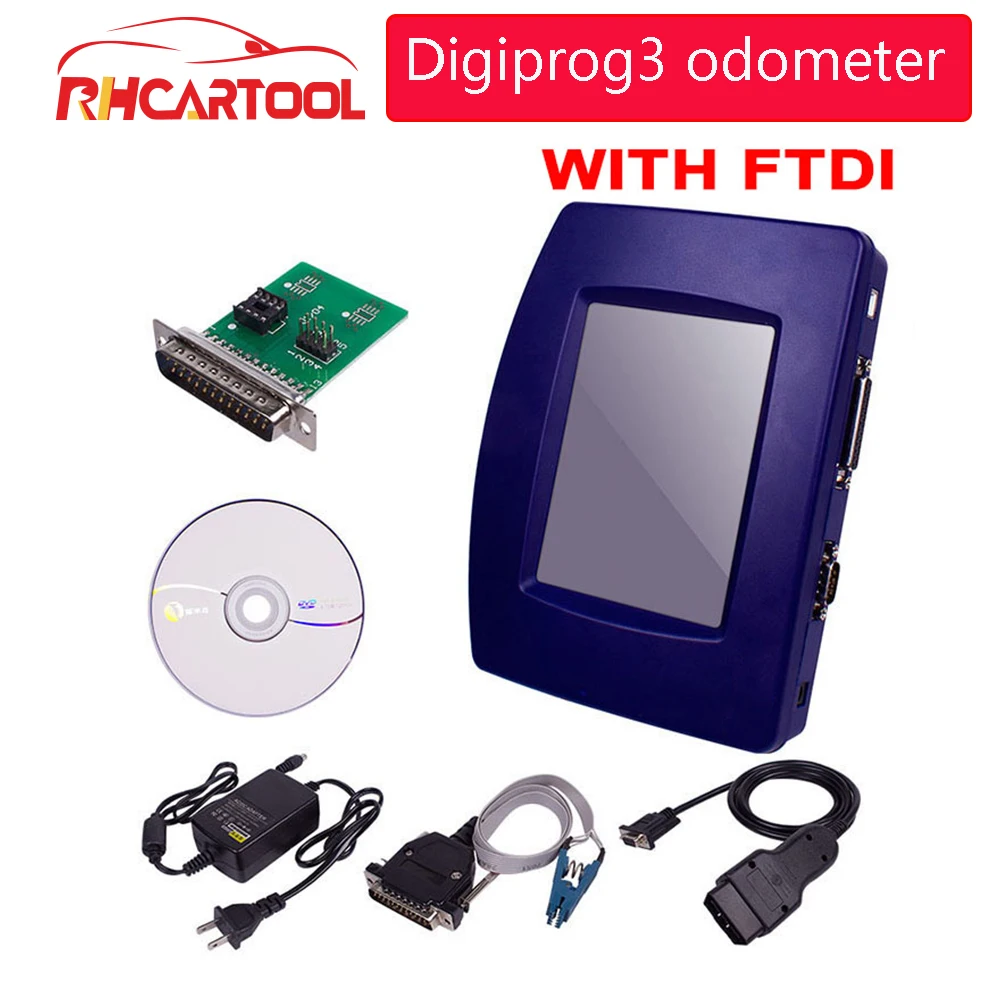Бесплатная доставка основной блок Digiprog III V4.94 3 с чипом FTDI OBD2 ST01 ST04 кабель