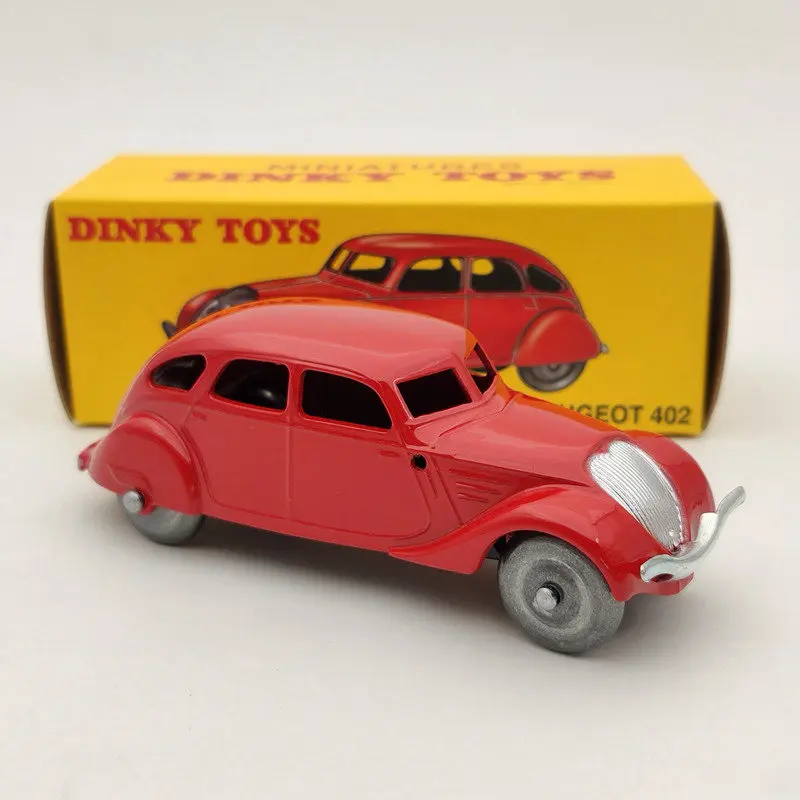 DeAgostini 1:43 Dinky Toys 24K для P ~ 402 Red Diecast Модели Ограниченная Коллекция| |