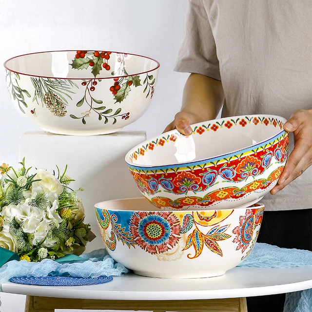 Buy Wholesale China Melamine Mixing Salad Bowls With Pe Lid Set