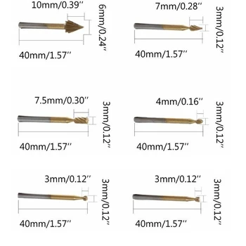 

10pcs 3/6/8mm Shank Rotary Burr Bit Wood Carving File Polish Rasp Power Drill Q