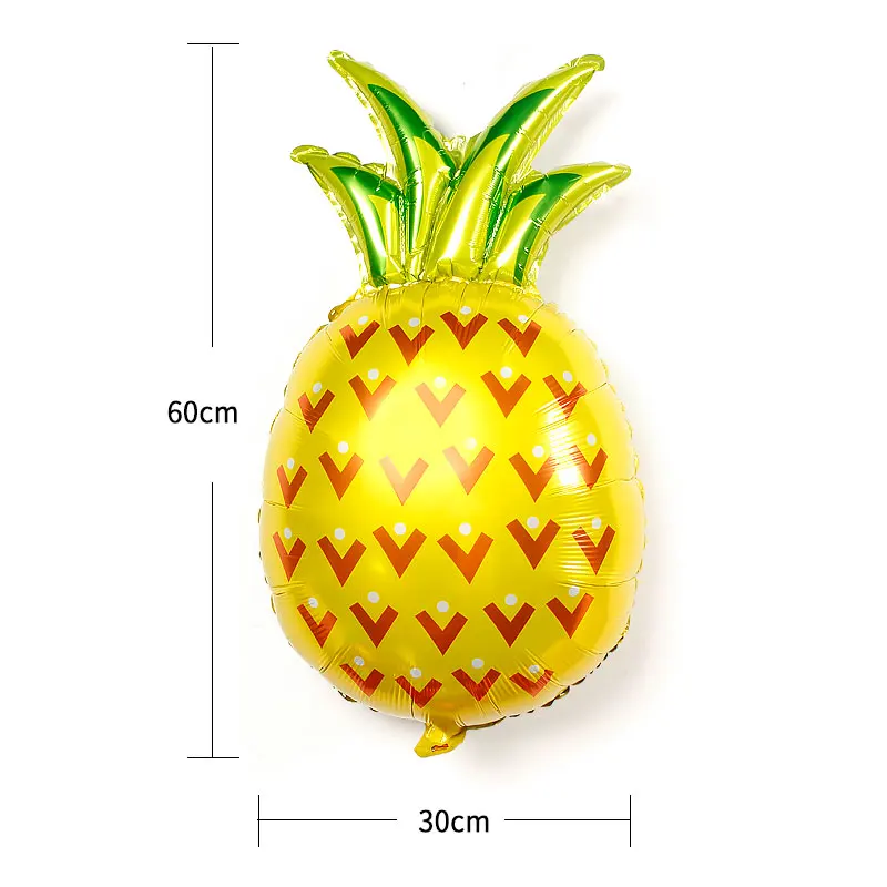 pineapple B Надувной Арбуз из фольги, надувные Классические игрушки, воздушные шары ананаса, украшения на день рождения, вечерние Детские фрукты - Цвет: pineapple B