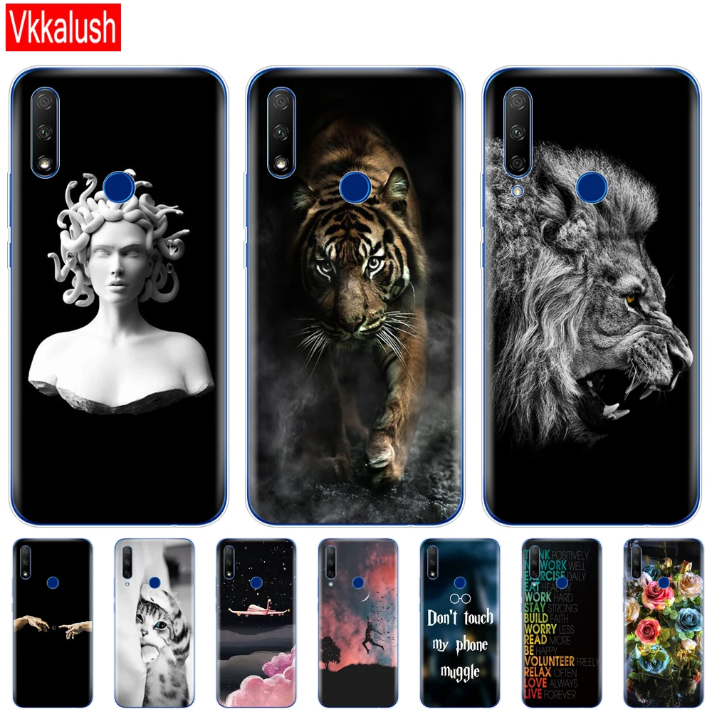 Для Honor 9X Global чехол Honor 9X Premium чехол Силиконовый ТПУ мягкий чехол для телефона для huawei Honor 9X Premium STK-LX1 бампер