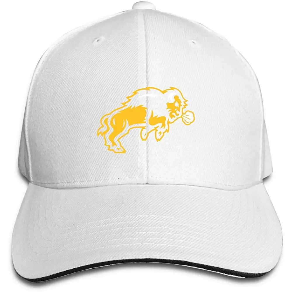 Bison Pride NDSU Спортивная Кепка унисекс с защитой от ультрафиолета наружная бейсболка один размер белая