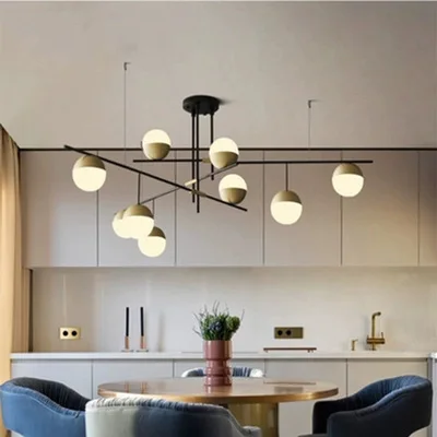 Роскошная Подвесная лампа в стиле постмодерн для гостиной дизайнерские