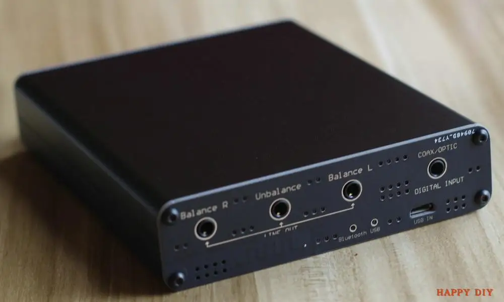 Портативный автомобильный Hi Fi сбалансированный декодер dual PCM1794 amp коаксиальное