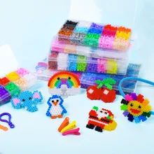 Ensemble de perles en vrac, manuel, bricolage, jouets éducatifs pour l'éducation précoce, série de perles chaudes, sac supplémentaire