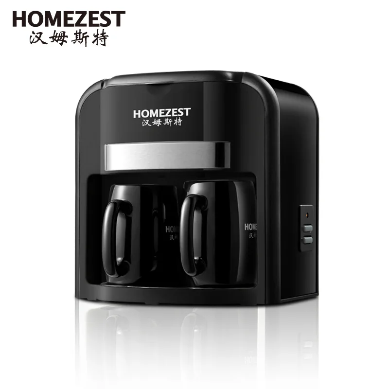 KFJ0105 Tmini маленькая кофемашина американского автоматического капельного типа, бытовая чайная машина, Кофеварка, кофеварка для холодного заваривания, Кофеварка - Цвет: KFJ0105