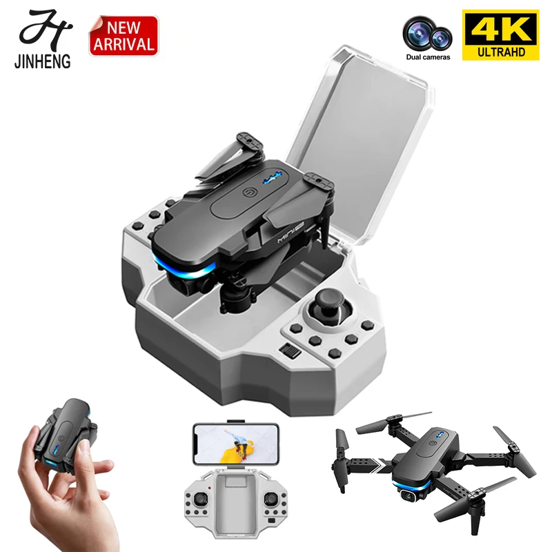 2021 Новый KY910 мини-Дрон с двойной камерой 4K HD широкоугольный Wifi FPV Профессиональный