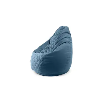 

Frameless chair loftyhome pear XL velor Blue