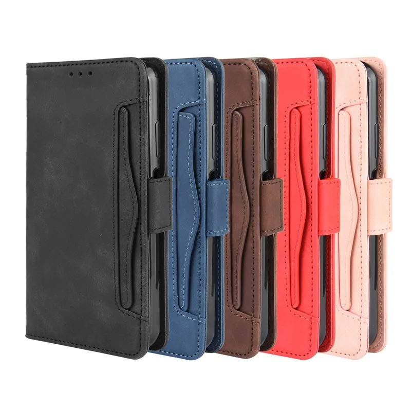 

Fashion Leather Phone Cover for Huawei Nova 7i Luxury Book Stand Case Flip Magnetic Card Slots NOVA7i Wallet Cover Shell