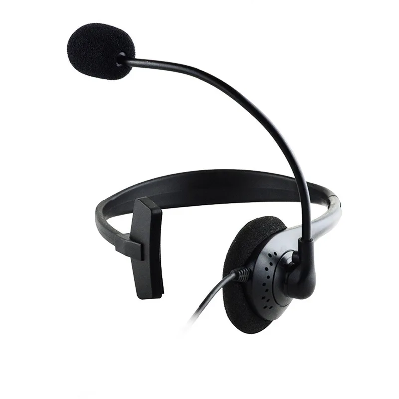 IG Over Ear Wired Earphone PC Headphone with Microphone Noise Cancelling and Volume Controls Suitable for PS4 Game Console