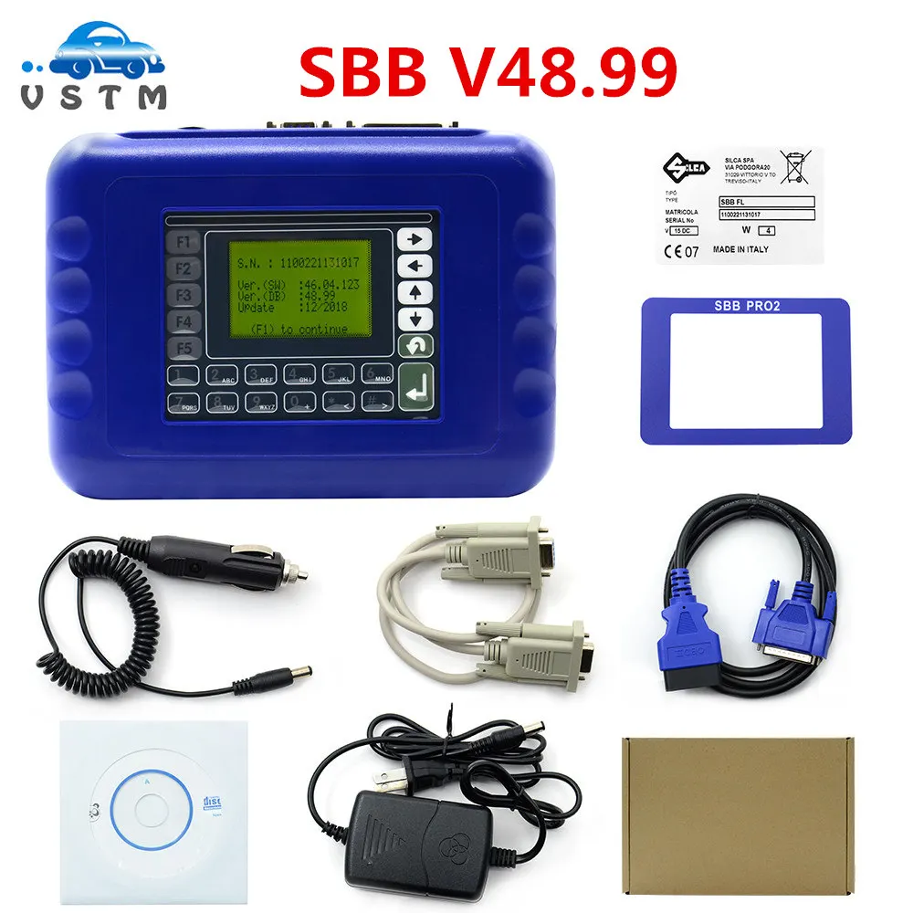 Новейший программатор ключей V48.99 SBB V48.88 PRO2 обновленный до 2018 года поддержка новых
