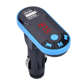 

Bluetooth Hand-free Car Supplies Wireless Charger FM Transmitter Music USB MP3 Player