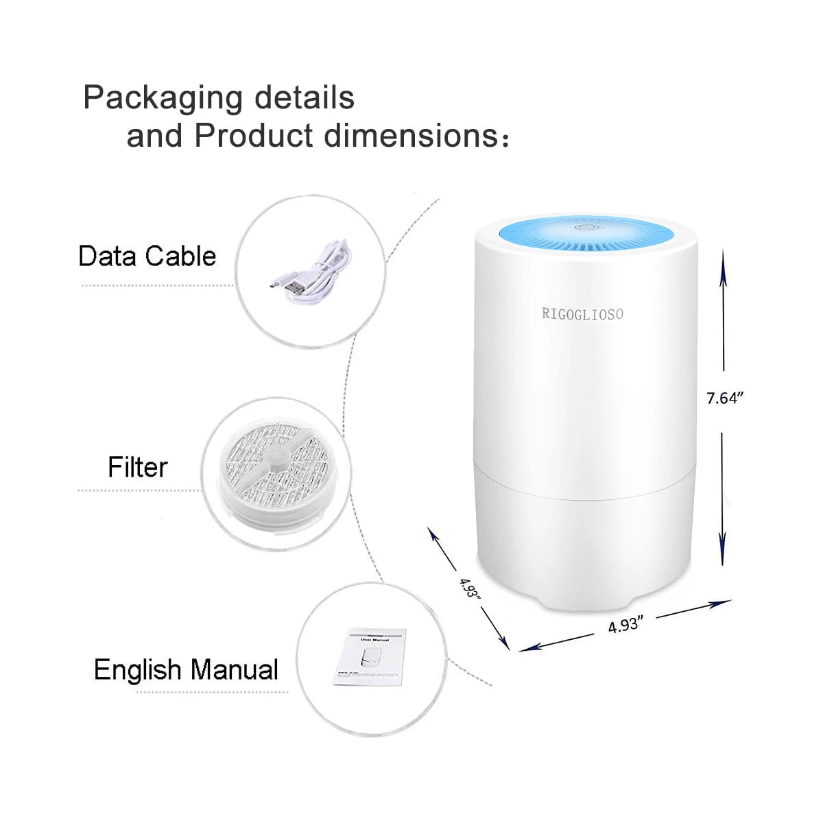 Rigoglioso air purifier review online