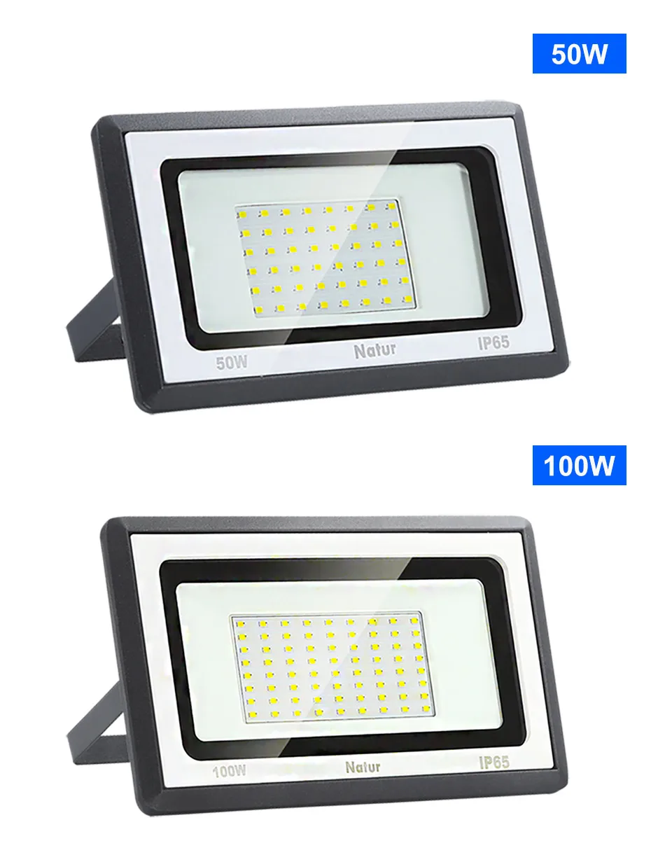 10 w/100 W/200 w/300 w/500 w/led Spotlight AC220V Светодиодный прожектор Ip65 Водонепроницаемый прожекторов светодиодный прожектор для улицы отражатель