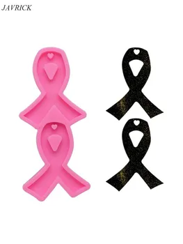 

Crafts Crystal Epoxy Resin Mold Ribbon Keychain Pendant Casting Silicone Mould