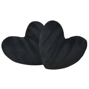 

Vidaxl heart-shaped pillow 2 PCs Faux fur black