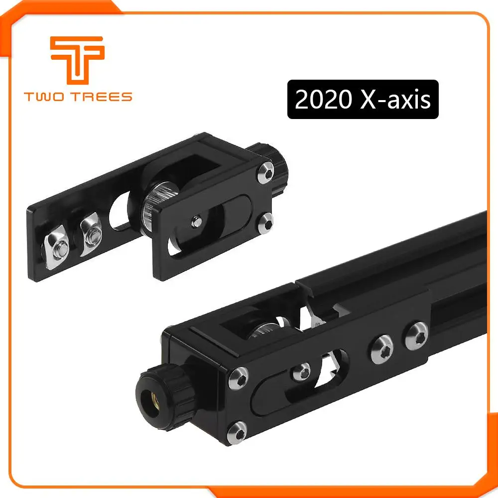 

Upgrade 2020 V-Slot Profile X-axis Synchronous Belt Stretch Straighten Tensioner For Creality 3D Printer CR10 CR-10S Ender 3